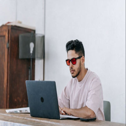 SHIELD PRO — Verres rouges anti lumière bleu