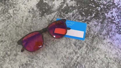 SHIELD PRO — Verres rouges anti lumière bleu